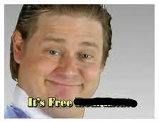 High Quality It's Free Real Estate (Text Blacked Out) Blank Meme Template