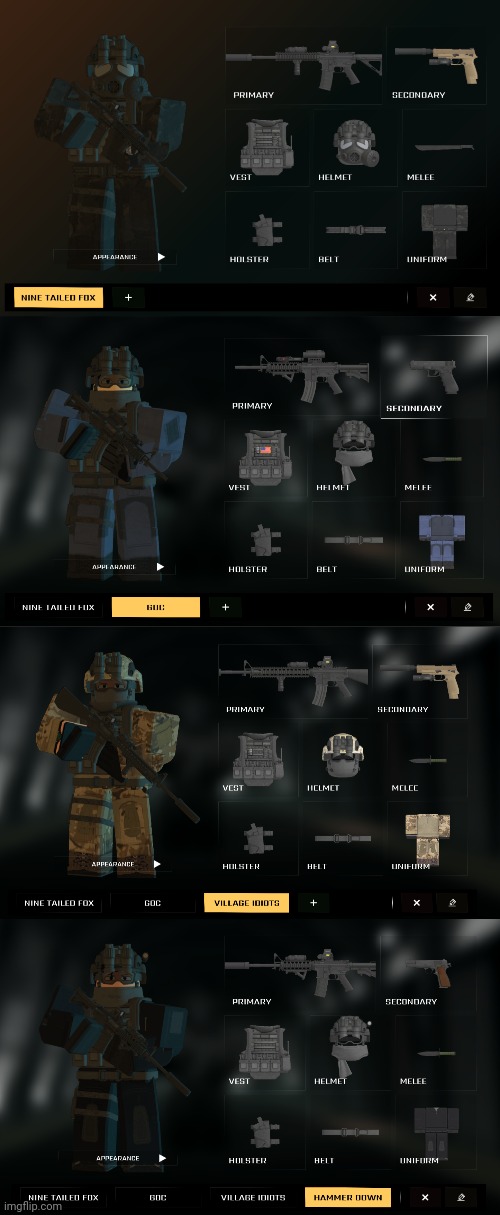 Here's all my loadouts in BRM5, what one should I replace to make a Chaos Insurgency loadout | made w/ Imgflip meme maker