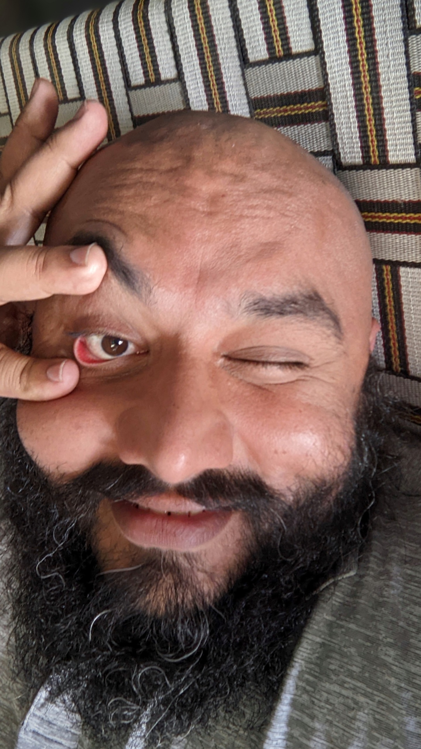 Punjabi eyes Blank Meme Template