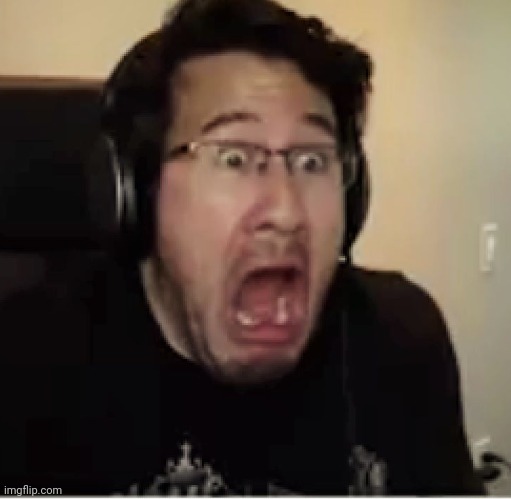 horrified markiplier | image tagged in horrified markiplier | made w/ Imgflip meme maker