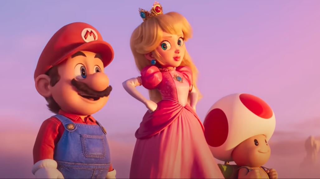 High Quality Mario, Peach and Toad Blank Meme Template