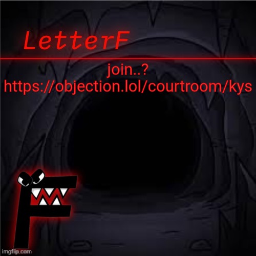 Announcement | join..?
https://objection.lol/courtroom/kys | image tagged in announcement | made w/ Imgflip meme maker