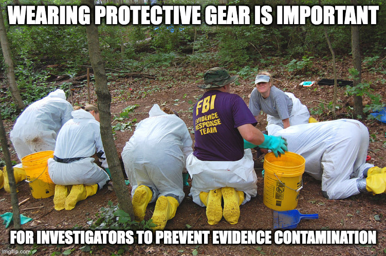 Investigators At A Crime Scene Imgflip