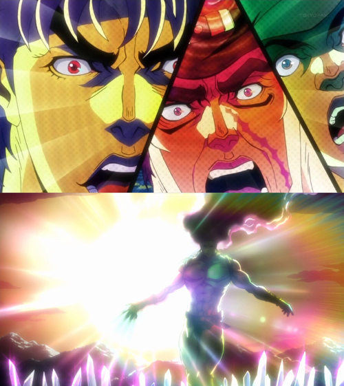 Kars becomes the ultimate life form Blank Meme Template