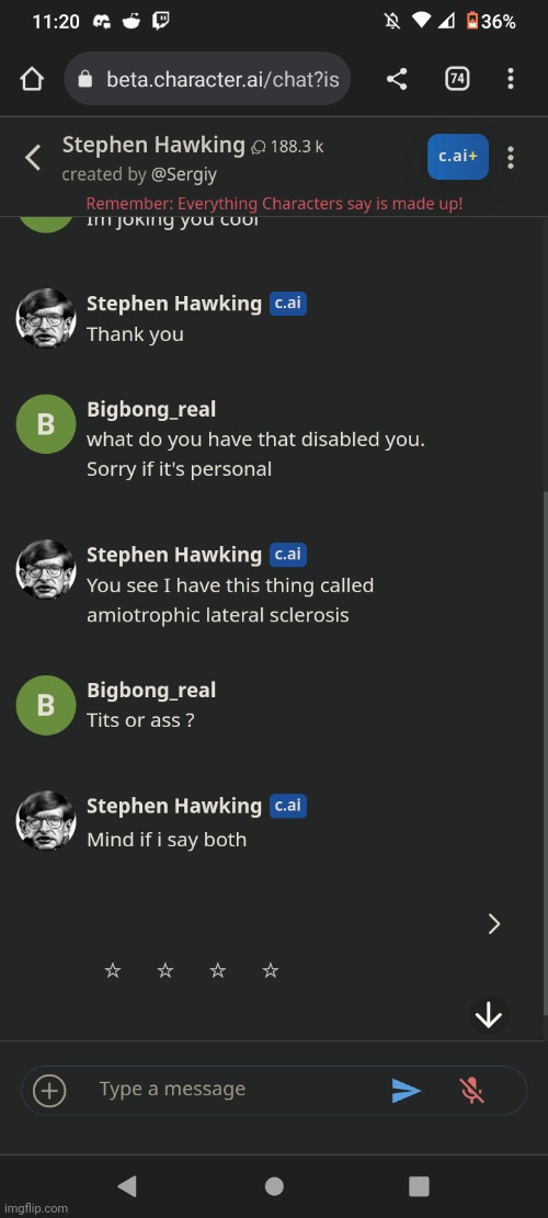 Steven hawking is a gigachad | made w/ Imgflip meme maker