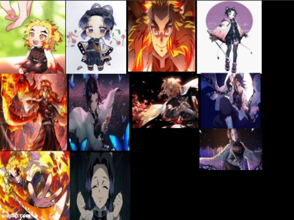 i should likely die :) | image tagged in every photo in my demon slayer galore folder for now | made w/ Imgflip meme maker