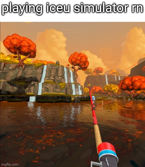 cool free vr game tho | playing iceu simulator rn | image tagged in vr | made w/ Imgflip meme maker