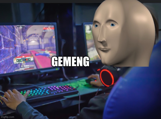 Gemeng | GEMENG | image tagged in stonks | made w/ Imgflip meme maker
