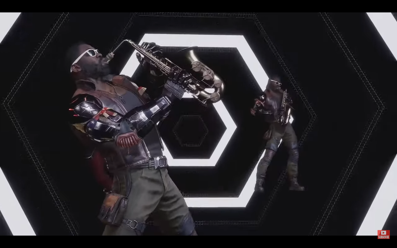 Jax Saxophone Blank Meme Template