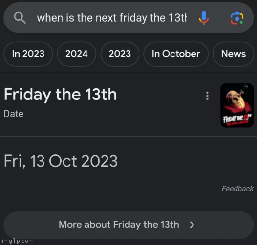 LET'S GOOOOOO!!! | image tagged in halloween,friday the 13th | made w/ Imgflip meme maker
