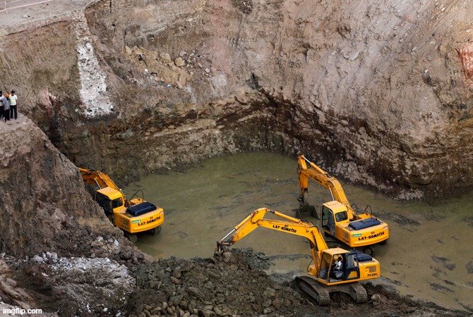 Keep Digging | image tagged in keep digging | made w/ Imgflip meme maker