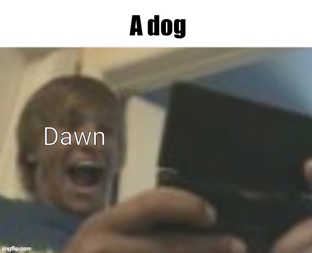 A dog Dawn | made w/ Imgflip meme maker