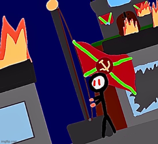 a low quality picture of the riot at the stickmania capital city was found | made w/ Imgflip meme maker