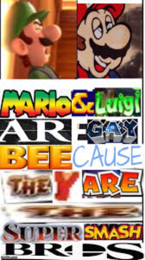 image tagged in mario,luigi,expand dong | made w/ Imgflip meme maker
