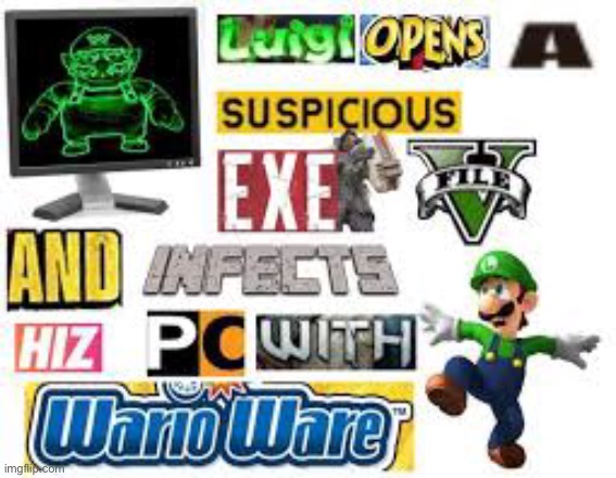 image tagged in wario,luigi,expand dong | made w/ Imgflip meme maker