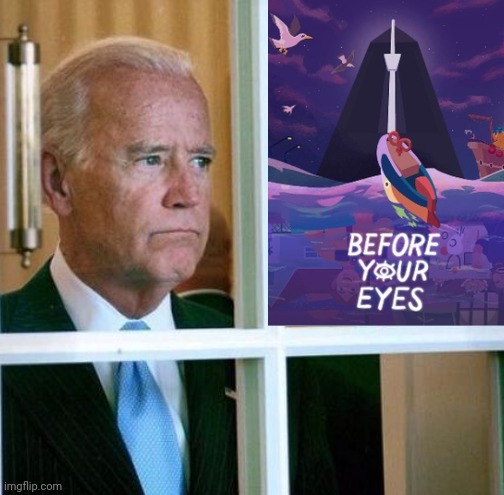 it's just a game, it's just a- *breaks out in tears* | image tagged in sad joe biden | made w/ Imgflip meme maker