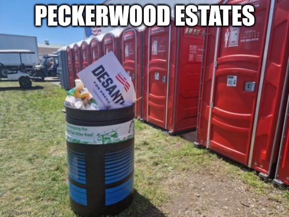 peckerwood estates | PECKERWOOD ESTATES | image tagged in desantis,peckerwood | made w/ Imgflip meme maker