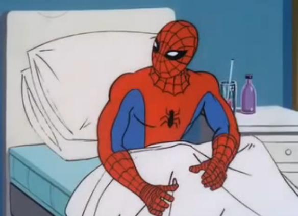 High Quality sick spiderman 2 Blank Meme Template