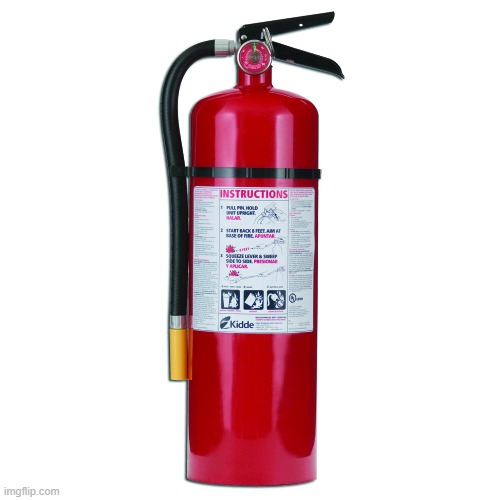 Fire Extinguisher | image tagged in fire extinguisher | made w/ Imgflip meme maker
