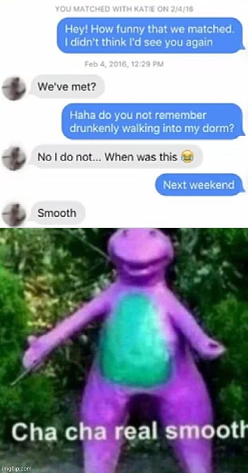 Cha Cha real smooth | image tagged in cha cha real smooth,funny texts,numbers,smooth,rizz,damn | made w/ Imgflip meme maker