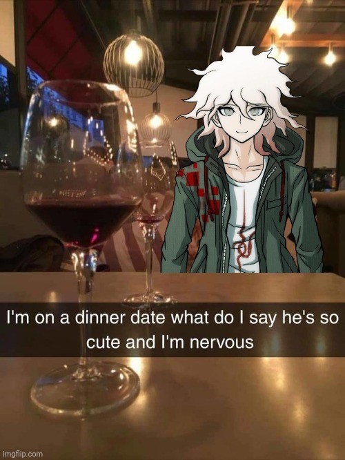 Dinner Date Cute Nervois | made w/ Imgflip meme maker