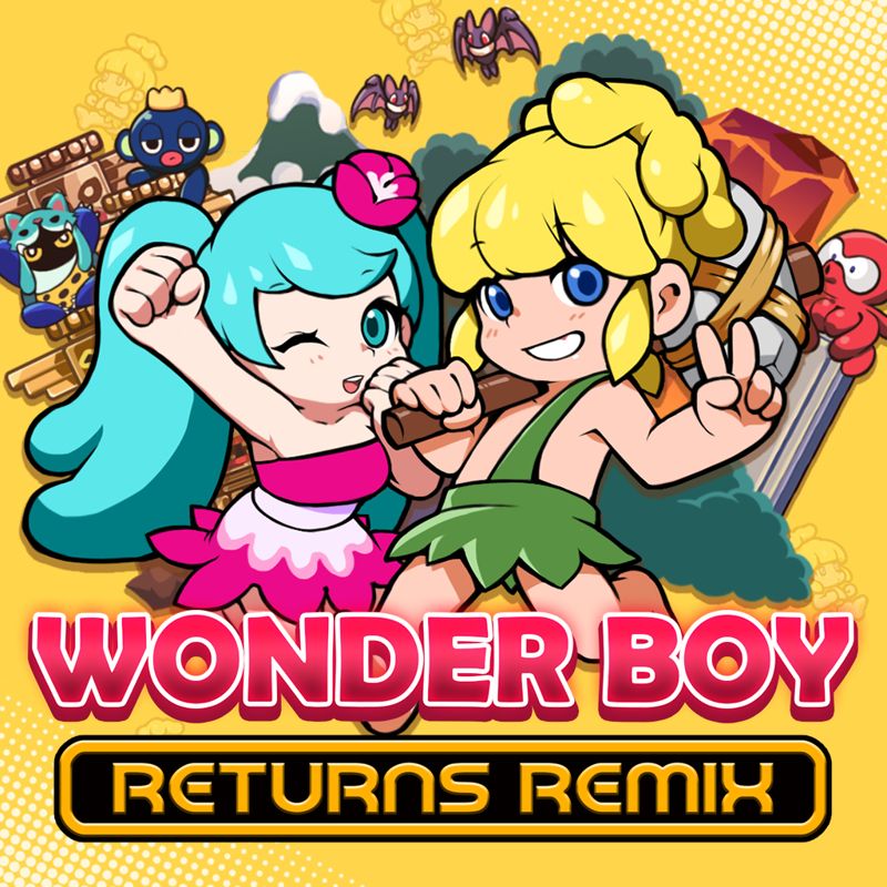 Wonder Boy Returns Remix! Blank Meme Template