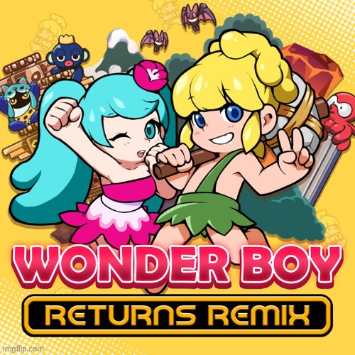 Wonder Boy Returns Remix | image tagged in wonder boy returns remix | made w/ Imgflip meme maker