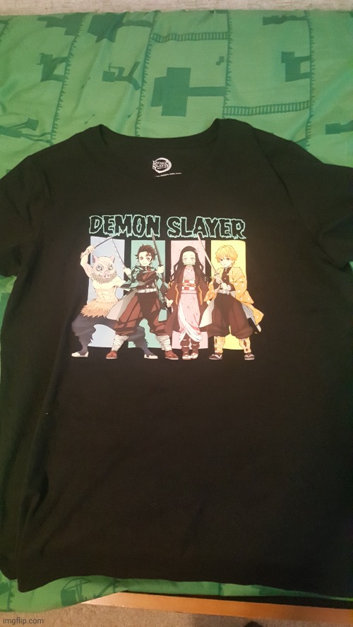 Got a new demon slayer t shirt! | image tagged in demon slayer,tanjiro,nezuko,msmg | made w/ Imgflip meme maker