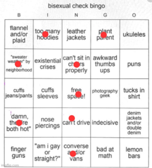 No bingo | image tagged in bisexual bingo | made w/ Imgflip meme maker