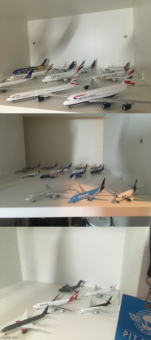 some photos of part of my model airplane fleet | image tagged in fun,airplane | made w/ Imgflip meme maker