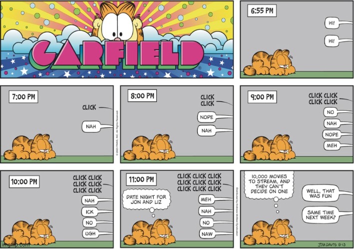 Garfield August 14, 2023 (Haven't seen a big one like this in a long time) | image tagged in garfield,date | made w/ Imgflip meme maker