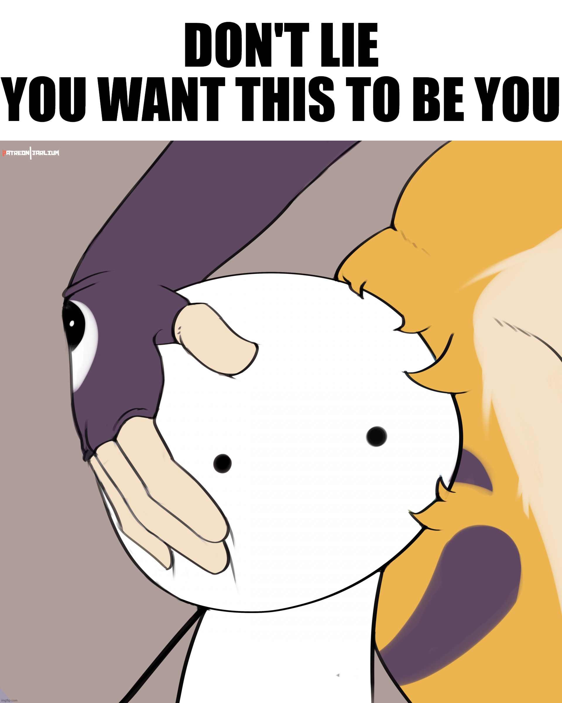 DON'T LIE
YOU WANT THIS TO BE YOU | image tagged in renamon,digimon | made w/ Imgflip meme maker