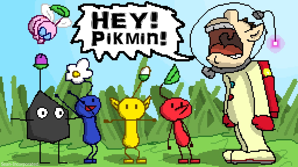 High Quality what you get if you dont listen to your pikmin Blank Meme Template