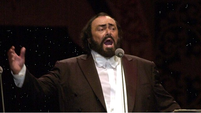 High Quality Pavarotti Singing Blank Meme Template