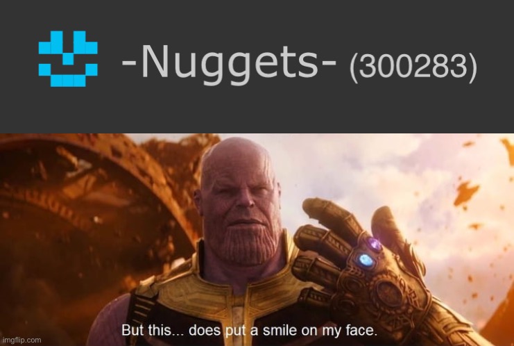 party in comments | image tagged in but this does put a smile on my face | made w/ Imgflip meme maker