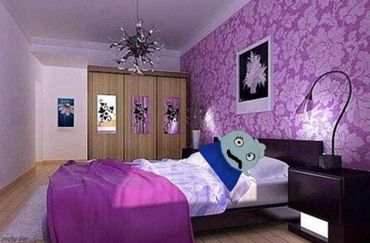 Pink bedroom | image tagged in pink bedroom | made w/ Imgflip meme maker