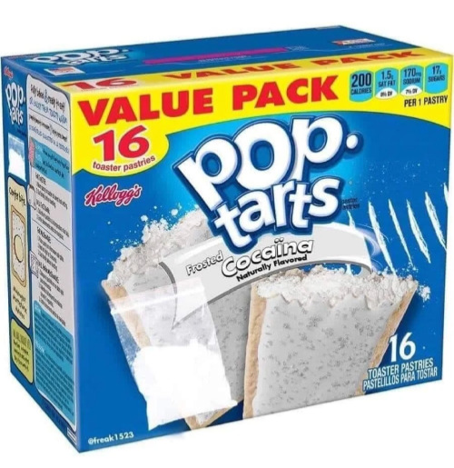 High Quality Cursed pop tarts Blank Meme Template