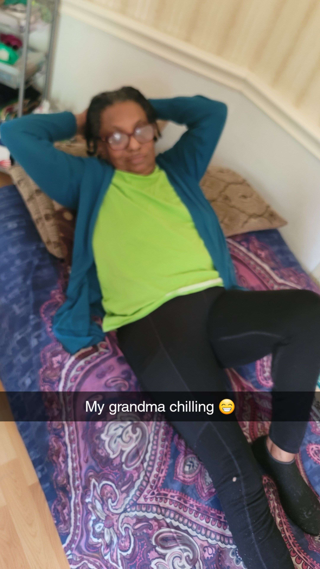 Black Grandma Blank Meme Template