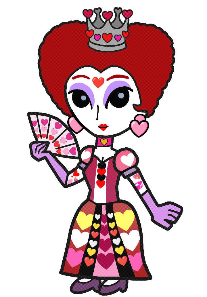High Quality Queen of Hearts Blank Meme Template