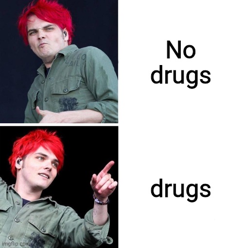 gerard drake hotline bling | No drugs drugs | image tagged in gerard drake hotline bling | made w/ Imgflip meme maker