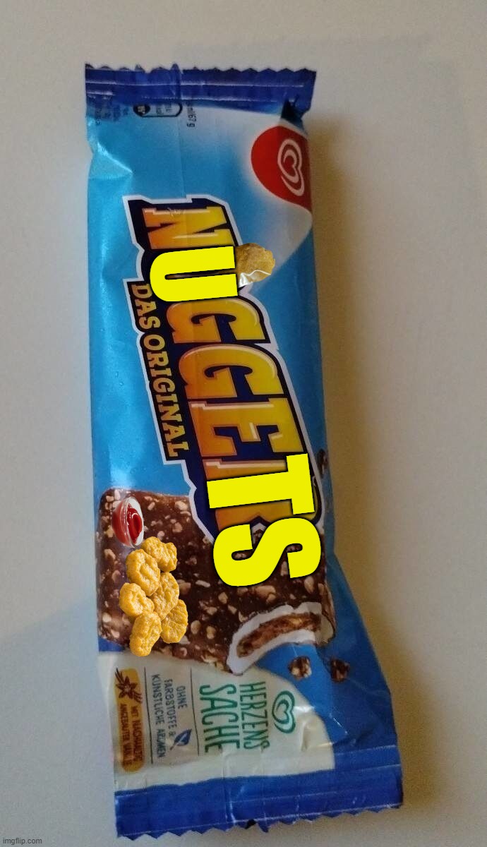n_gge_s | U; TS | image tagged in nogger ice cream,nuggets | made w/ Imgflip meme maker