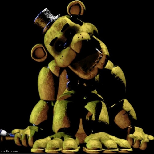 golden freddy 2 | image tagged in golden freddy 2 | made w/ Imgflip meme maker