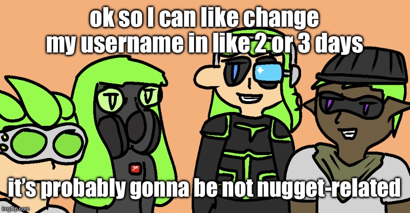 shocking | ok so I can like change my username in like 2 or 3 days; it’s probably gonna be not nugget-related | image tagged in me and the character style with short hair s | made w/ Imgflip meme maker