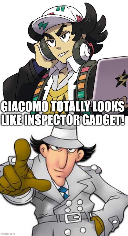 GIACOMO TOTALLY LOOKS LIKE INSPECTOR GADGET! | made w/ Imgflip meme maker