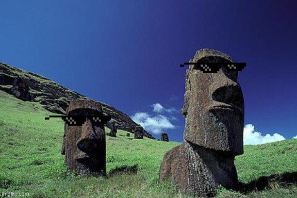 Moai | image tagged in moai | made w/ Imgflip meme maker