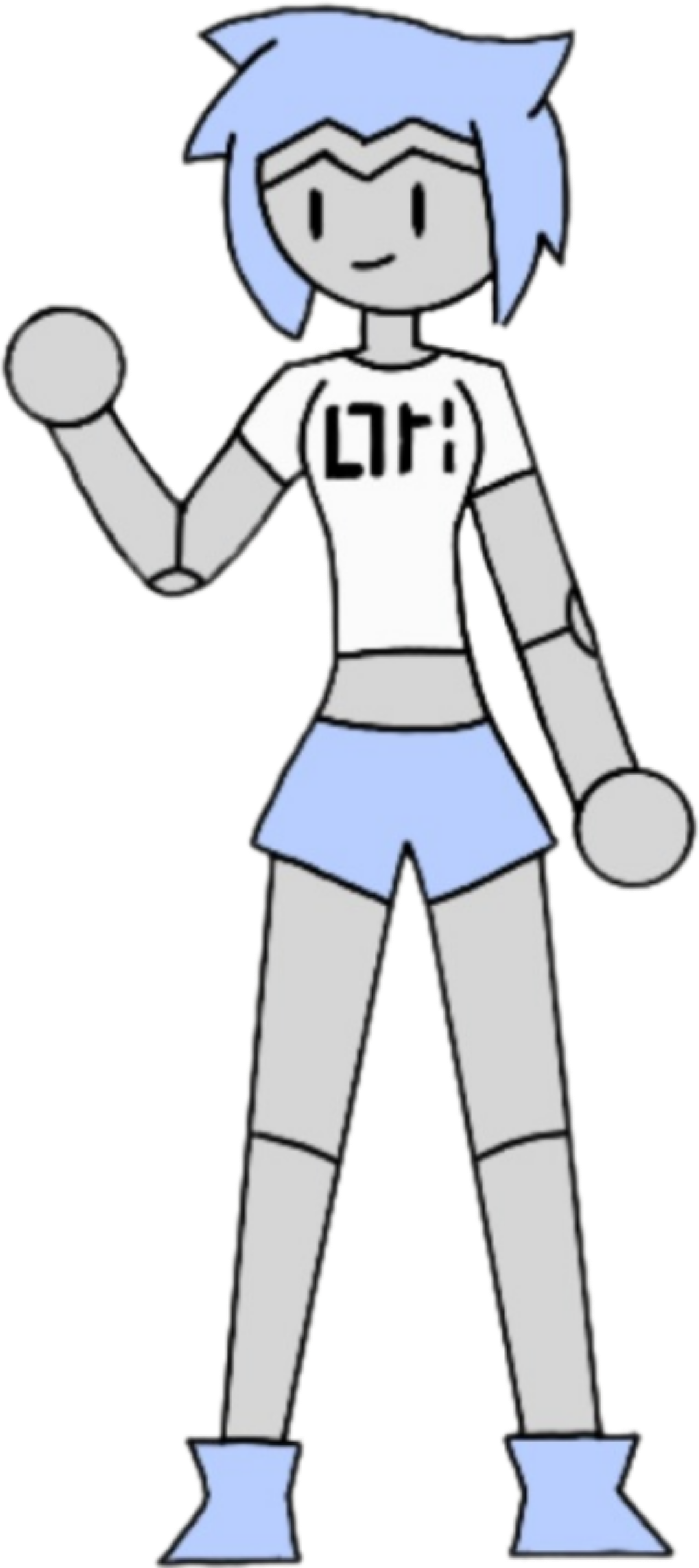 Adult Astra no hoodie transparent Blank Meme Template