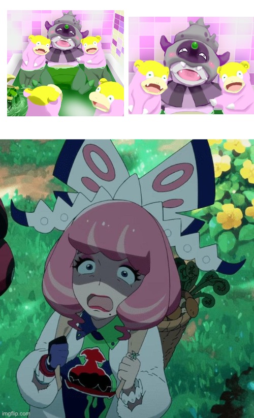 Realization | image tagged in scared klara | made w/ Imgflip meme maker