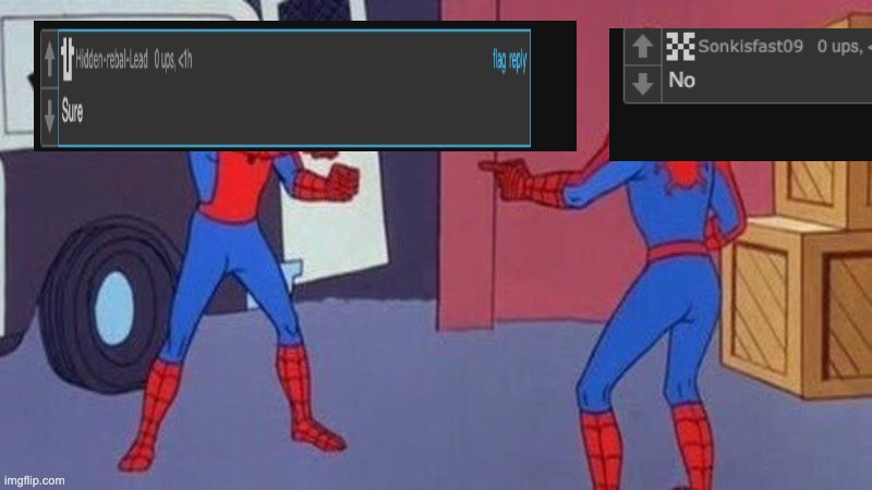 spiderman pointing at spiderman | image tagged in spiderman pointing at spiderman | made w/ Imgflip meme maker