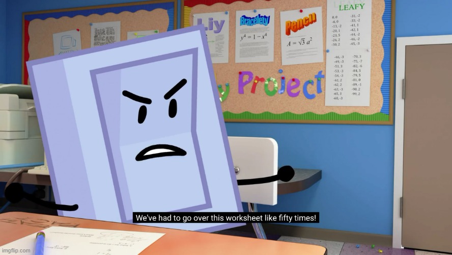 Annoyed Liy BFB | image tagged in annoyed liy bfb | made w/ Imgflip meme maker