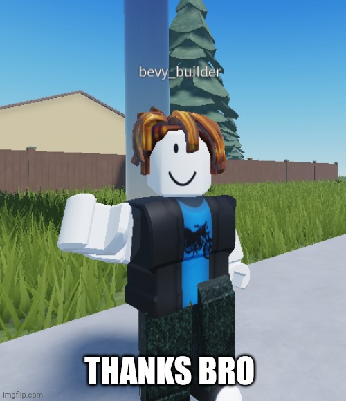 Bacon hair thanks | THANKS BRO | image tagged in bacon hair thanks | made w/ Imgflip meme maker